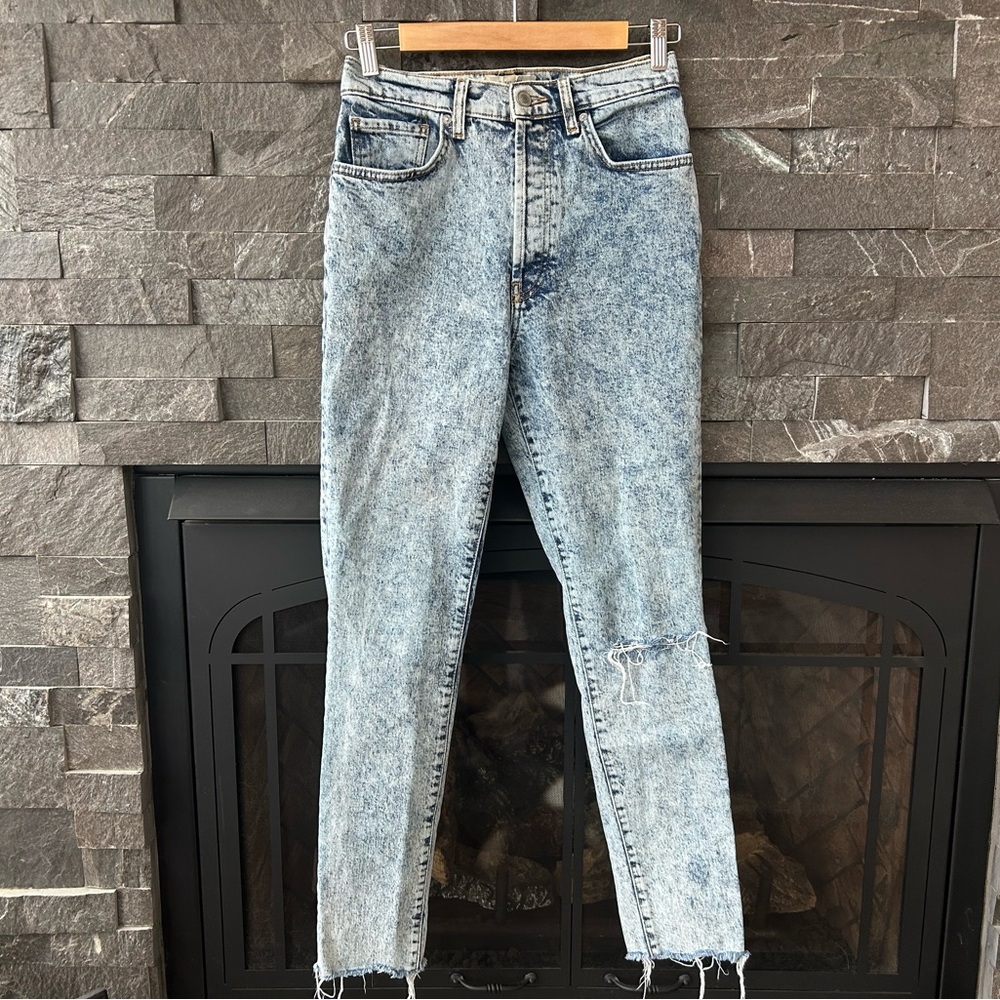 We The Free - Stella High Rise Skinny Jeans in Acid Wash